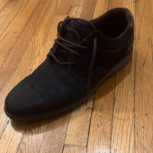 BOSI Dampier-HO Men’s Leather Casual Oxford Shoes Size 11 Navy Blue